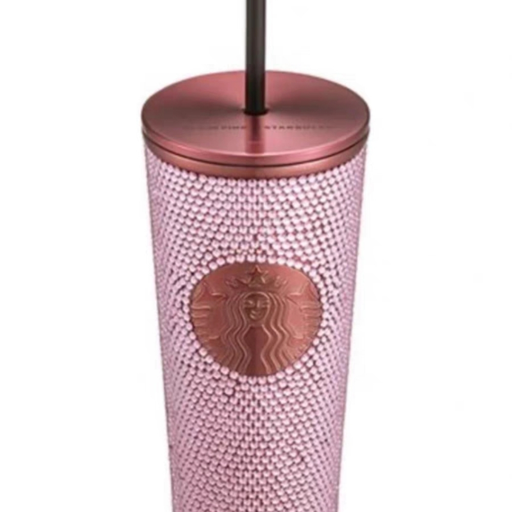 Starbucks Asia Exclusive BLACKPINK Rhinestone Bling Cold Cup 16oz